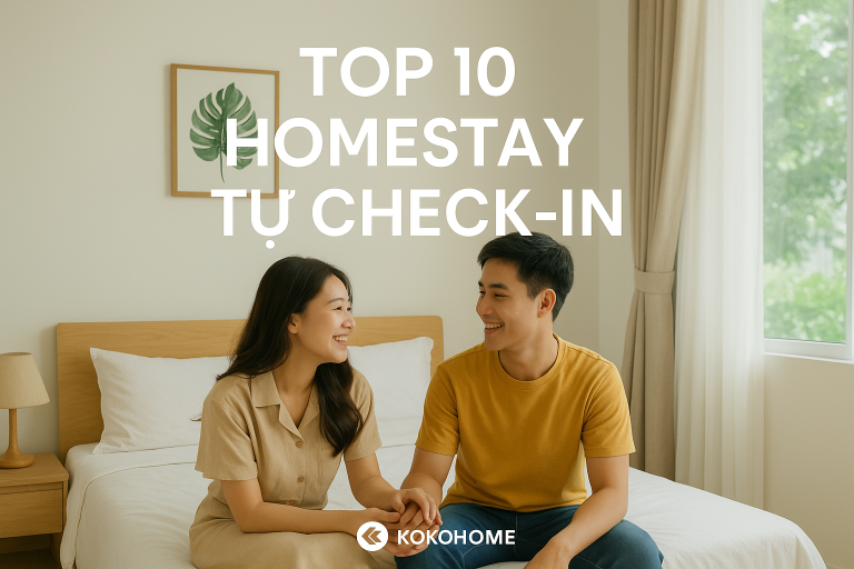 Top 10 Homestay Cần Thơ tự check-in tiện lợi
